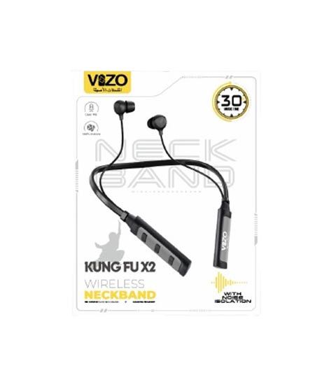 Vizo Kung Fu X2 Wireless Neckband - Best Quality Neckband - Wireless