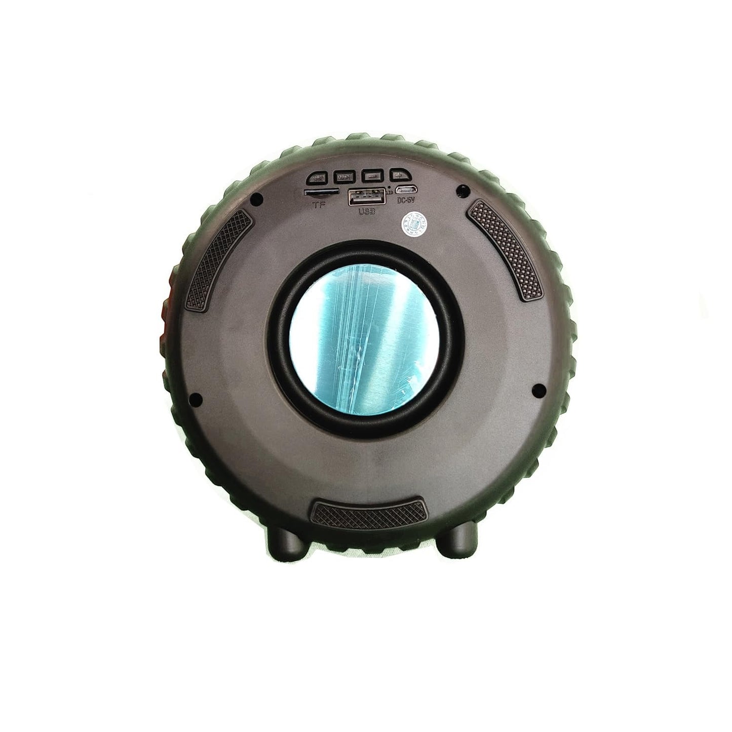 High-Powered Tyre-Shaped Bluetooth Speaker with Deep Extra Bass Portable Wireless Speaker