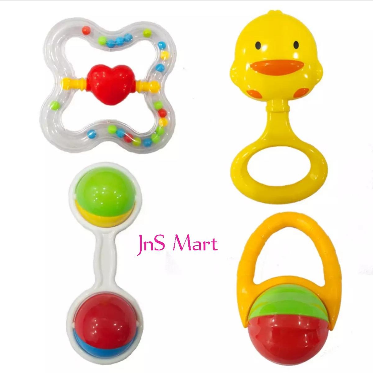 My Baby Rattles Set Newborn Hand Bells Baby Toys 0-12 Months (