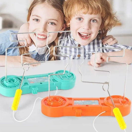 Bump Maze, Montessori Toy Electric Wire Maze Roller Game Touch Maze Puzzle