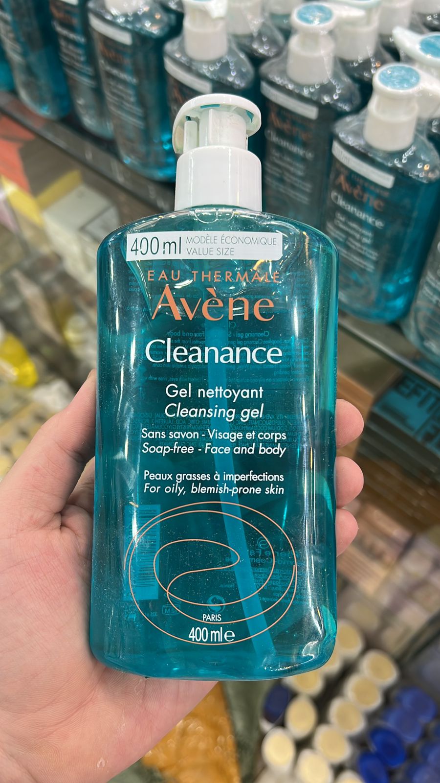 2in1 Avene Cleanance Soap-Less Cleansing Gel 400 ml