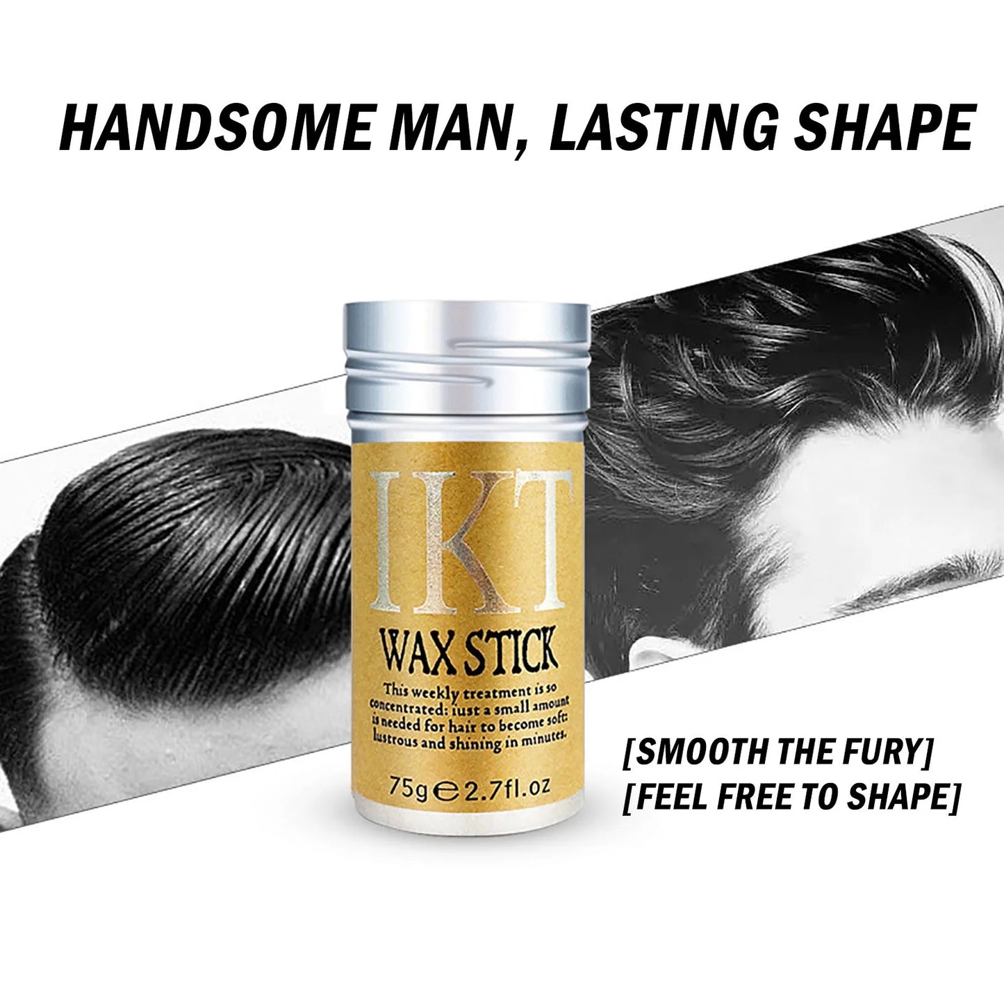 TVLV Hair Wax Stick Broken Hair Finishing Styling Stick for Broken Hair,
