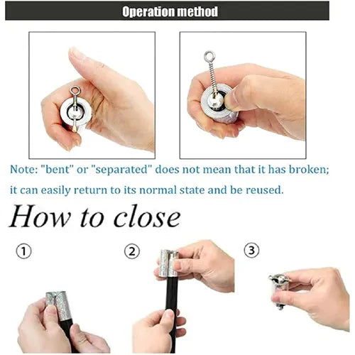 Magic Extendable Metal Stick for Self Defence and Fun Magic Pocket Stick