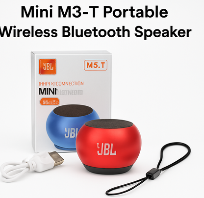 BL M3 Mini Bluetooth Speaker-M3 Portable Wireless Bluetooth Speaker-JBL Portable mini Bluetooth