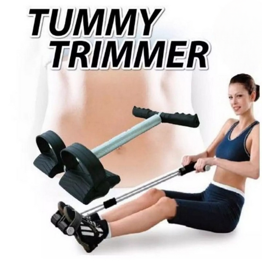 Tummy Trimmer Single Spring Portable Ab Exerciser for Home &amp; Gym