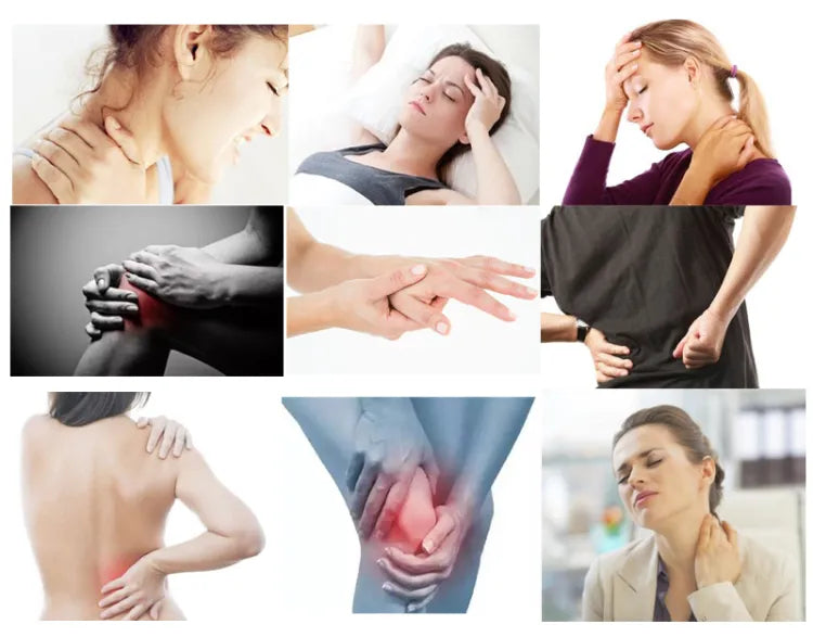 Electronic Pulse Massager Therapy Machine Full Body Pain Relief Device with