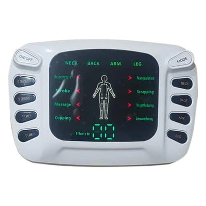 Electronic Pulse Massager Therapy Machine Full Body Pain Relief Device with