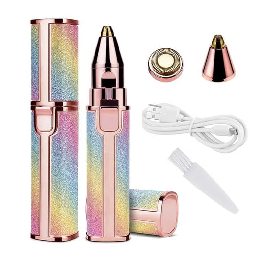 2 in 1 Electric Eyebrow Trimmer and Shaver, Flawless Hair Remover 2
