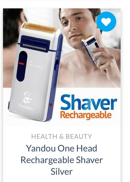 MEN CLEAN SHAVER MACHINE ELECTRIC SHAVER FOR MEN SILVER BLUE MEN CLEAN