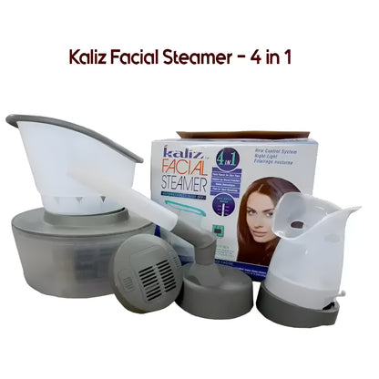 Kaliz Facial Steamer set 4 in 1 with Inhaler Humidifier Toner and