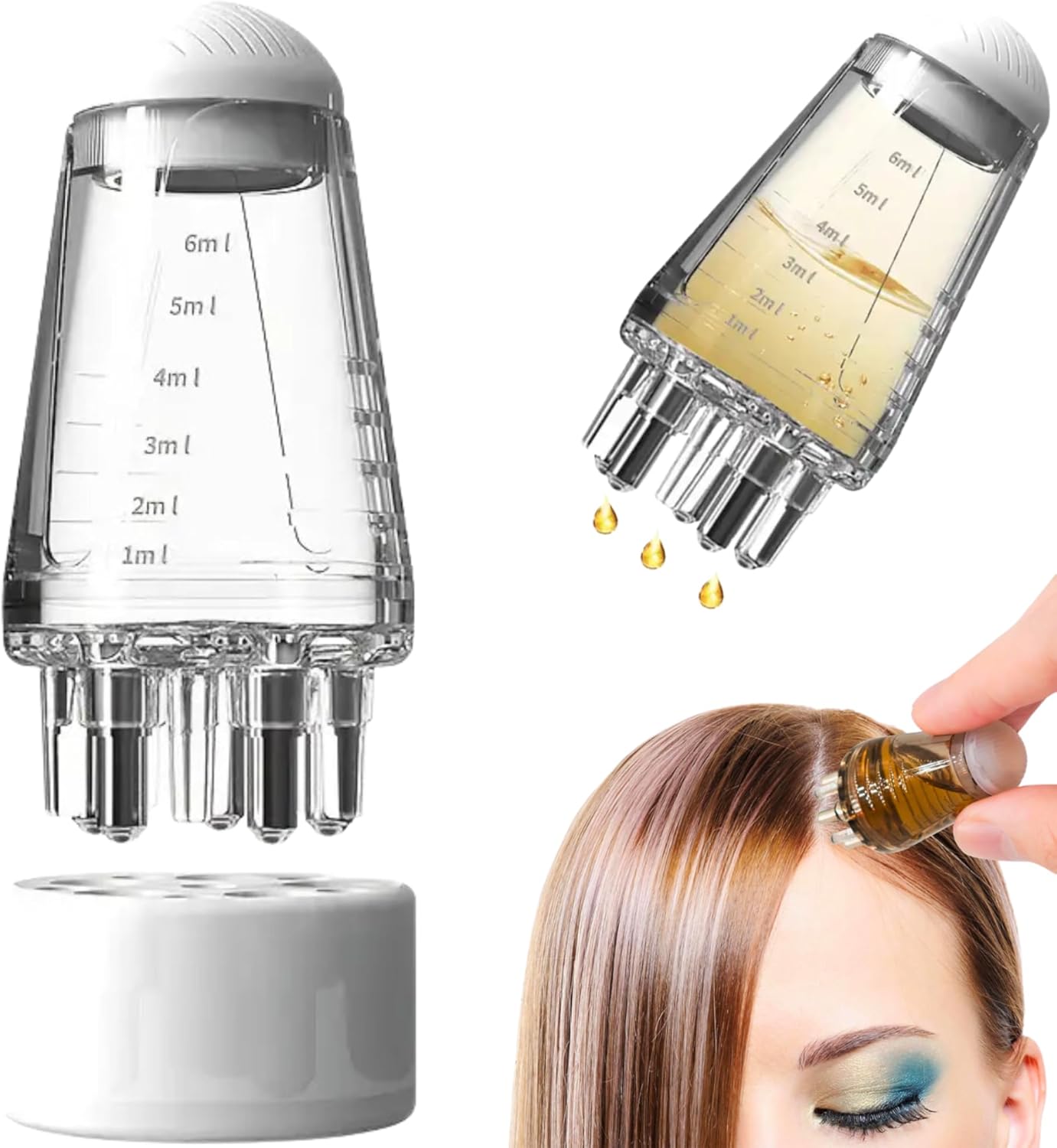 Scalp Root Hair Oil Applicator | Mini Oil Massage Comb