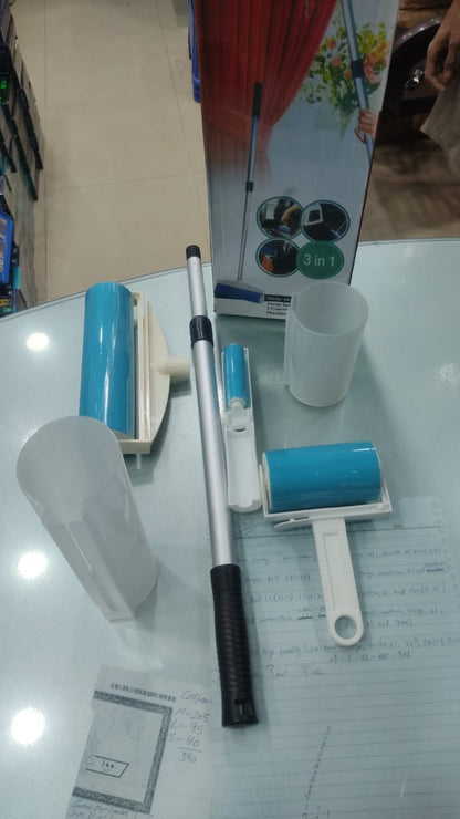 Roller Dog Cat Hair Remover - Reusable Sticky Washable Pet Hair Roller