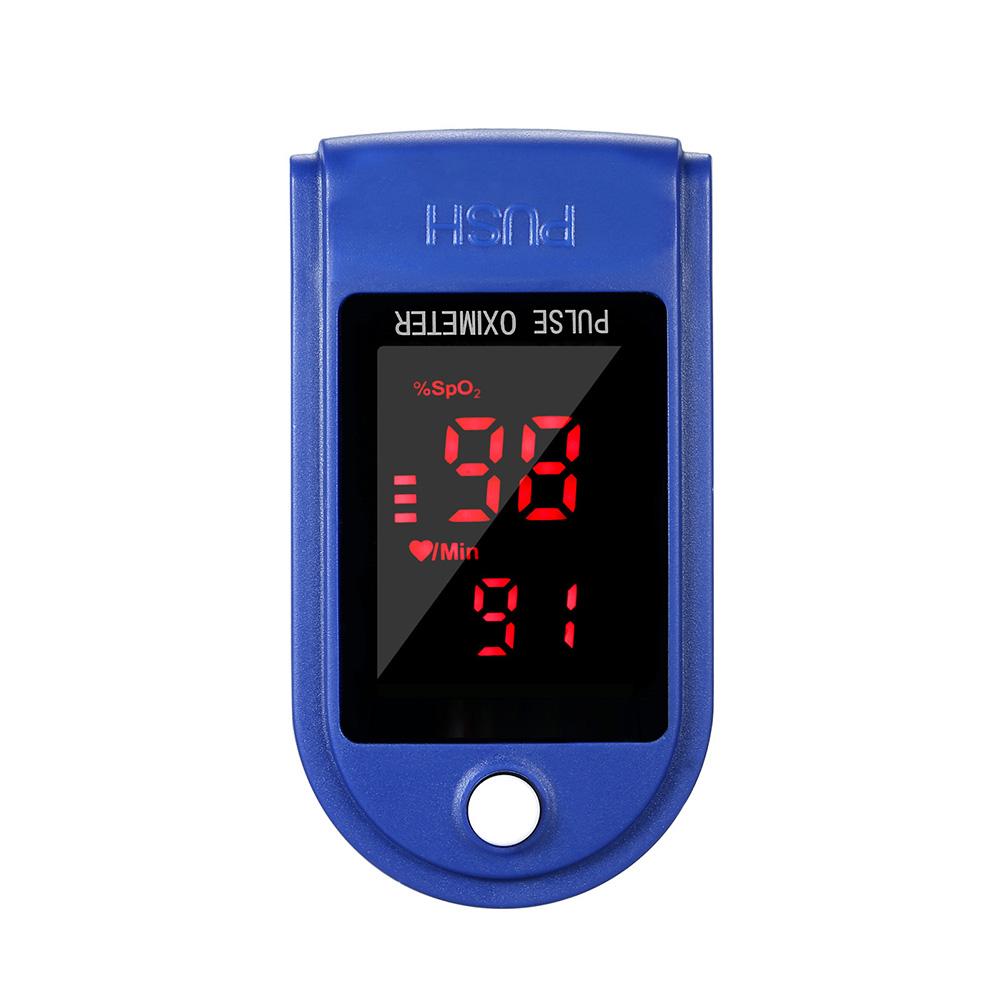 Fingertip Pulse Oximeter Blood Oxygen Saturation Detector Pulse Rate Monitor Portable Oximeter