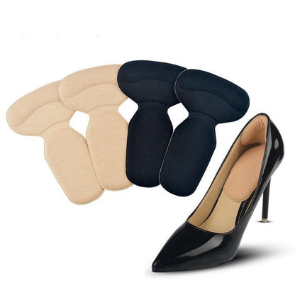 T shape high heel grip for foot support | Heel Cushion Pads