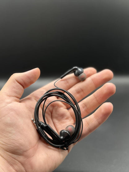 Wired Type-C Earphones with Mic In-Ear Design &amp; Volume Control |