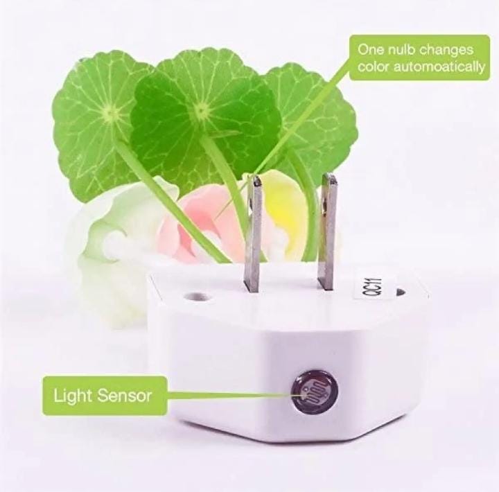 Mushroom Night Light Dusk To Dawn Sensor LED Night Lights Flower Lamp