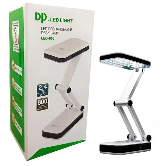 Portable Folding LED Desk Lamp with Adjustable Brightness Travel-Friendly Study &amp;