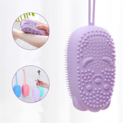 silicone soap bath massage / Bath Body Brush High Quality Silicon Bath