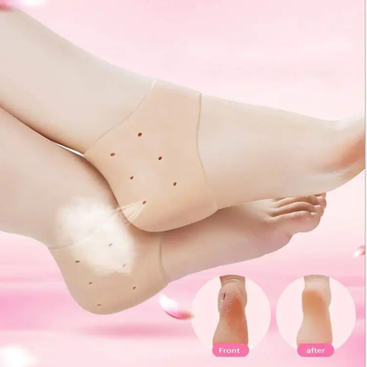 half Heel Pain Anti Crack Silicone Set - Anti Crack For