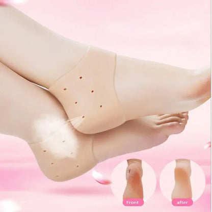 half Heel Pain Anti Crack Silicone Set - Anti Crack For