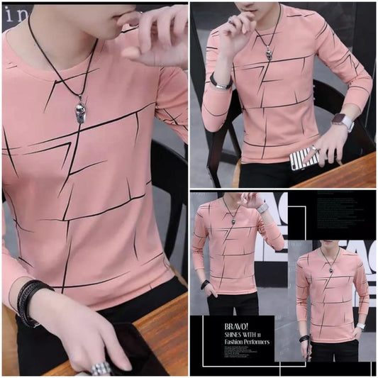 Fancy Cotton Jersey Full Sleeves T Shirt For Men | Best Quality