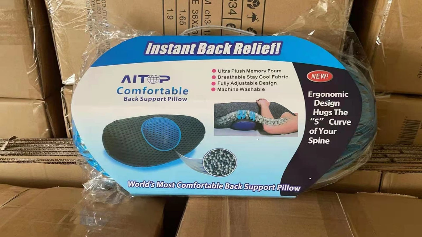 Comfy Curve Back Pain Relief Cushion
