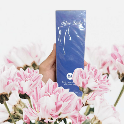 Blue Lady Perfume for Women Long-Lasting Floral Scent, &amp; Fresh