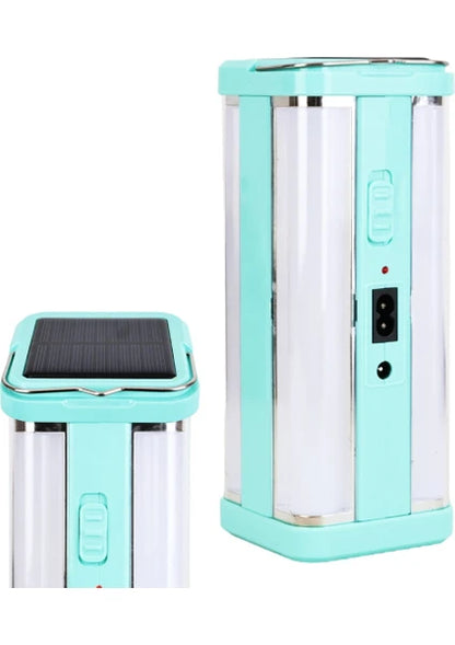 SOLAR RECHARGEABLE LANTERN Light BEST EMERGENCY Flash LIGHT FOR HOME &amp; OUTDOOR