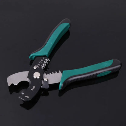 8 Inch Wire Stripper Cable Cutting Scissor Stripping Pliers Cutter Hand Tools
