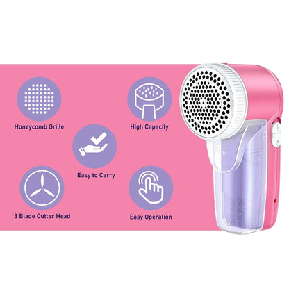 SENBAO A-614 Portable Lint Remover Rechargeable Clothes Shaver for Fluff Pilling Fabric