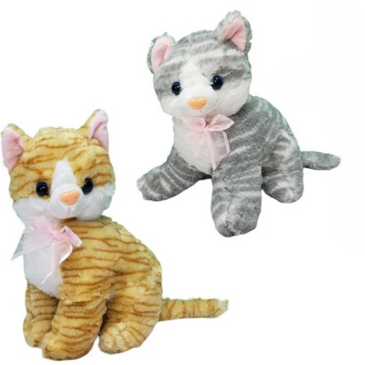 Smilling Small Kitten Plush / Stuff Toy Doll | Stuffed Cats for