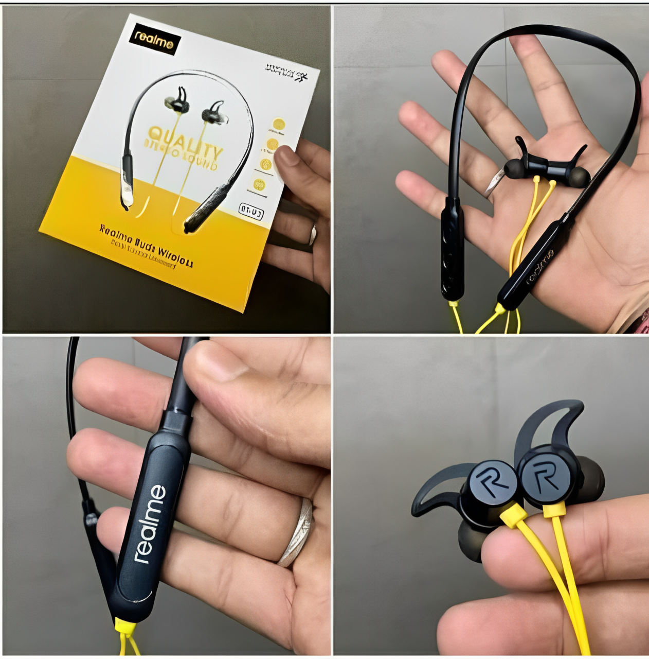 Realme Wireless Stereo Neckband Headset Bluetooth 5.0 | Deep Bass, Long