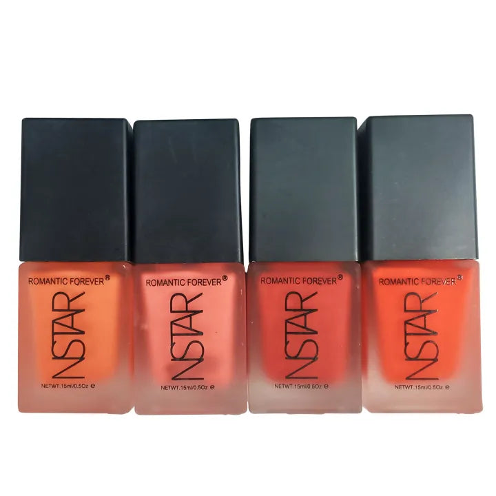 (pack of 4 )NSTAR ROMANTIC FOREVER Liquid Blush