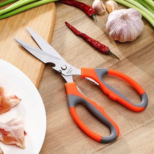 Stainless Steel Kitchen Scissors Multipurpose Meat Vegetable Cutting Scissors Chicken Bone Scissor