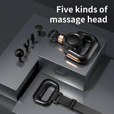 Rechargeable Massager Facial with Belt Model HB-016 04 Massage head attachement