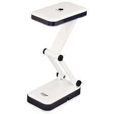 Portable Folding LED Desk Lamp with Adjustable Brightness Travel-Friendly Study &amp;