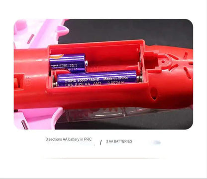 New Trending Transparent Gear Plane Toy Light Mode, Music, Bump-and-Go Action,