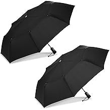 Compact Travel Umbrella with Windproof Design Gray Ghana - CheckNpays