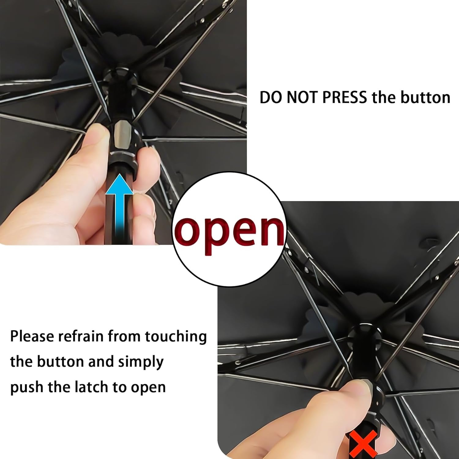 Compact Travel Umbrella with Windproof Design Gray Ghana - CheckNpays