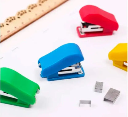 Pack of 2 Mini Staplers with Pins Compact, Smooth, and High-Quality