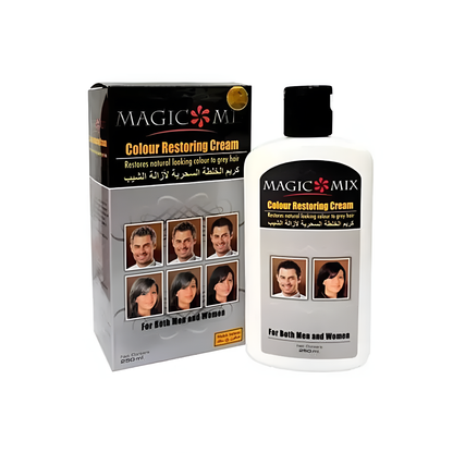 Magic Mix Colour Restoring Cream Natural Black Hair Treatment, 250ml |