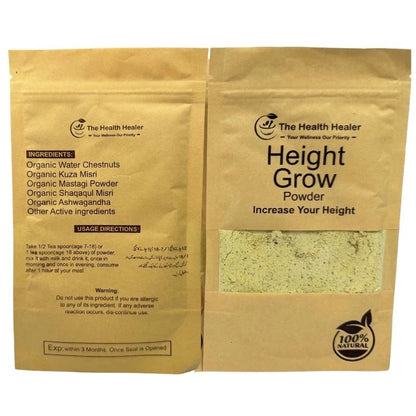 The Health Healer Height Grow Powder 100% Natural Height Increase Supplement-
