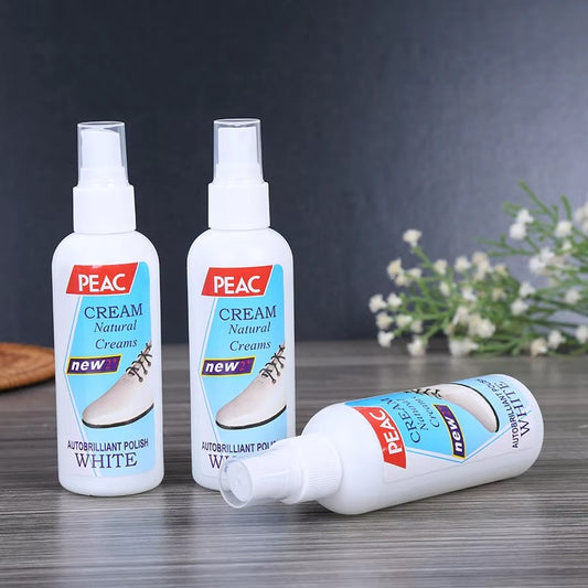 PLAC White Shoe Polish Cream Magic Instant Cleaner for White Shoes