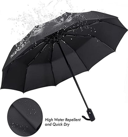 Compact Travel Umbrella with Windproof Design Gray Ghana - CheckNpays
