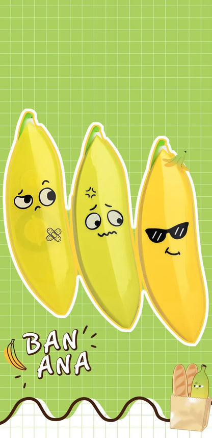 Banana Shaped Correction Tape Fun &amp; Portable Eraser Tool for Paper,