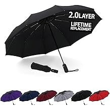 Compact Travel Umbrella with Windproof Design Gray Ghana - CheckNpays
