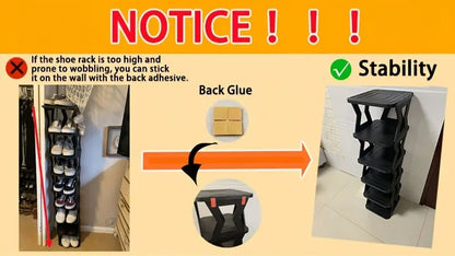 Shoe Rack High Quality - Unique X shaped Shoe Rack 5 floors