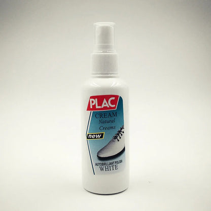 PLAC White Shoe Polish Cream Magic Instant Cleaner for White Shoes