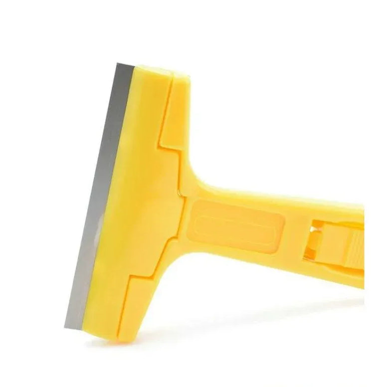 Heavy-Duty Razor Blade Scraper Tool for Removing Labels, Stickers, Caulk, Adhesive &amp;