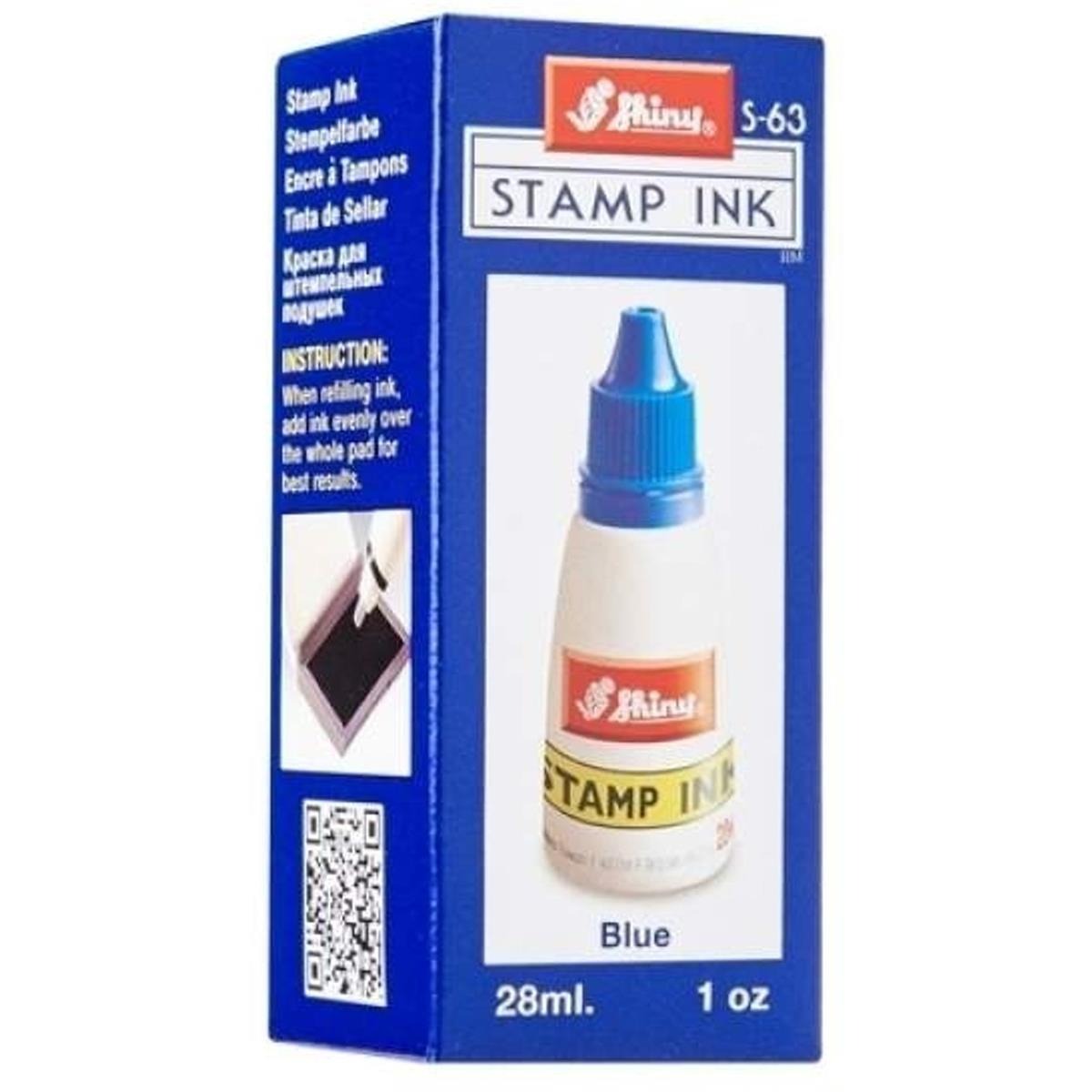 Stamp Pad Ink Shiny Bright red shiny stamp pad ink for clear